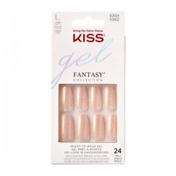 GEL FANTASY GLITTER ROCK CANDY LONG COFFIN
