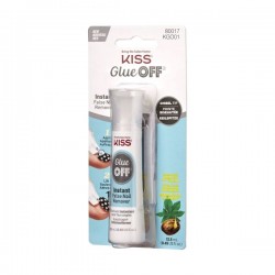 Kiss, Glue Off, solutie pentru înlăturarea unghiilor false, 13.5 ml