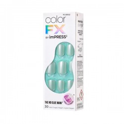 Unghii false ImPRESS Color After Hours, lungime S, 30 bucati
